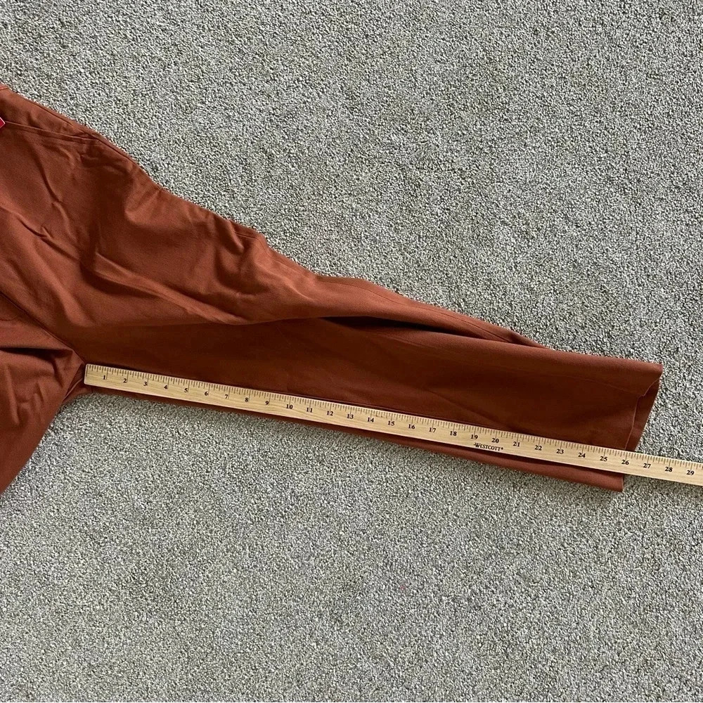 Spanx On The Go Ankle Slim Straight Pant Bronze Glow Size XL #20365R - Picture 7 of 7